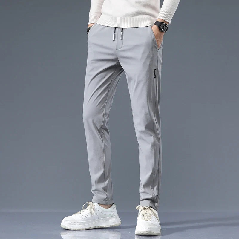 Savoni Slim Fit Cotton Pants