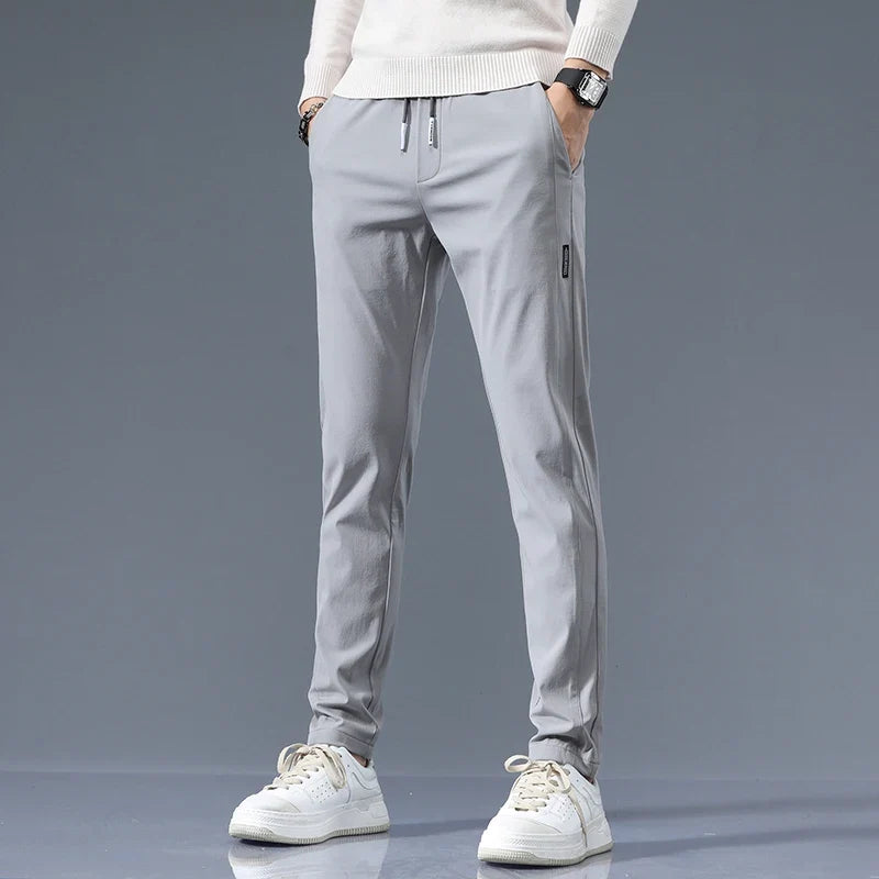 Savoni Slim Fit Cotton Pants